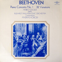 Beethoven,Szegedi,Kórodi - Piano Concerto No. 1; 32 Variations (LP)