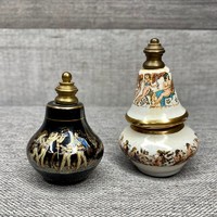 Antik parfüm és balzsamtartó kerámiák