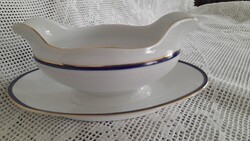 Zsolnay szószos tál