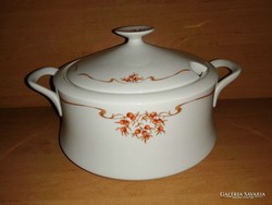 Alföldi porcelán csipkebogyó mintás levesestál (6/p)