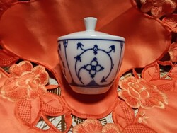 Immortelle mintás,  német porcelán cukortartó