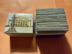 Retro orosz diák, diaképek az Ermitázsról 20 db a dobozában