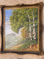 Tibai Takács Jenő: Folyóparton (1912)