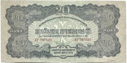 20 pengő 1944 VH. számozás 3 mm. 2.