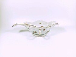 HERENDI, ETON MINTÁS SZÓSZOS HAJÓ SZÓSZOS KANÁLLAL (220;240) KÉZZEL FESTETT PORCELÁN (J362)