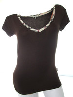 EREDETI BURBERRY (M / L) RÖVID UJJÚ NŐI RUGALMAS FELSŐ