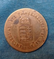 EMLÉKÜL AZ 1873 VILÁGKIÁLLÍTÁS BÉCSBEN