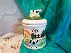 Kerámia tea tartó.