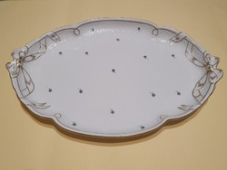 Herendi szalagos süteményes tál