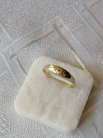 Jelzett 14 K női gyűrű