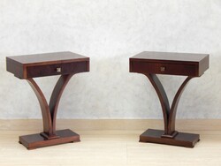 Art deco éjjeliszekrény. J - 28.