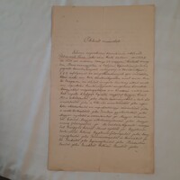 Királyi járásbíró által kiállított tanítónői oklevél másolat    Monor 1912.
