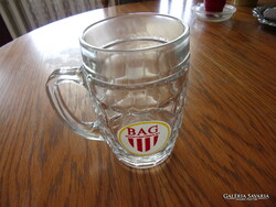 Korsó"Bagi sportegyesület" felirattal és emblémával