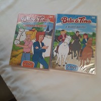 Bibi & Tina  1-2. rajzfilm DVD  Eredeti csomagolásban, bontatlan