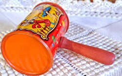 Mexikói vintage fém gyerekjáték