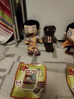 Mr bean plüss+macija+kártya CSAK EGYBEN ELADÓ