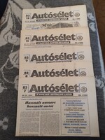Autósélet 1983/7,8,9,11,12