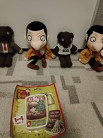 Mr bean+maci+kártya ajándékba 30cm