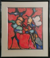 Szobel Géza: abstract - Fauvism, Expressionism