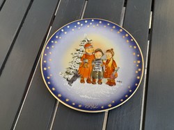Limitált porcelán fai tál