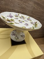 Herendi Royal Garden Süteményes kínáló/asztalközép 24cm átmérőjű. Új, saját dobozában!
