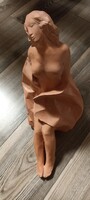 Terrakotta akt 32cm