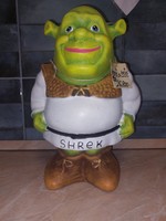 Shrek kerti szobor, dekoráció. Kézzel festett  32cm Új termék