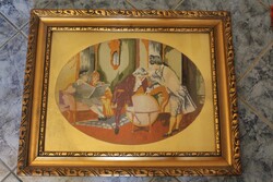 Antik nagy gobelin
