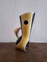 Zsolnay, retro 60'-as évekbeli, Török János, darázs váza. Hibátlan.