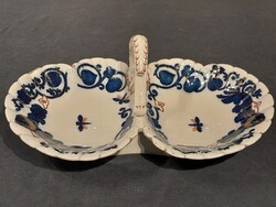 Hartmudth antik porcelán kínáló 39 cm hosszú  24 széles 1800 as évek