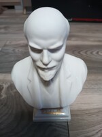 Herendi porcelán Lenin büszt 17cm