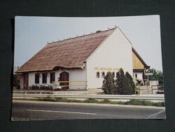 Képeslap,Csopak,Molnár csárda látkép,terasz részlet, 1985-