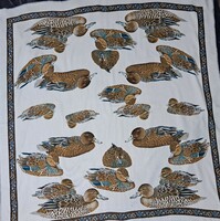 Vadkacsás női kendő, vadászos kendő (L4212)