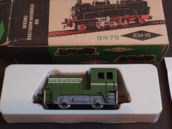 DDR PIKO , Új!, Veb EM 15 Villanyvasút, H0, 1:87,retro játék