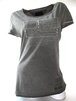 EREDETI SOCCX (CAMP DAVID) (M) RÖVID UJJÚ SZÜRKE NŐI PÓLÓ FELSŐ