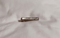 SZÉP VINTAGE, SWANK GYÖNGYHÁZ NYAKKENDŐTŰ, NYAKKENDŐ CSIPESZ, MOTHER OF PEARL TIE CLIP - ALKUDHATÓ!