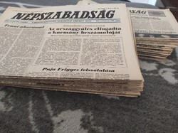 Népszabadság 1981,1983 egyes lapszámai