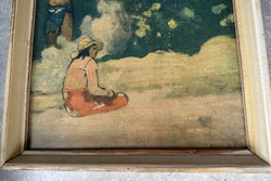 PAUL GAUGUIN (1848-1903)  TAHITI TÁJ