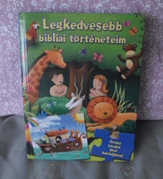 Legkedvesebb bibliai történeteim: lapozó könyv + Noé bárkája kirakó
