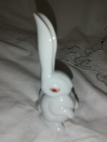 Herendi porcelán " Kajla fülű nyúl" ritka jelzéssel  A2