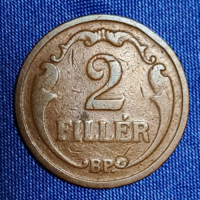 1927. 2 Fillér Magyar Királyság (1778)
