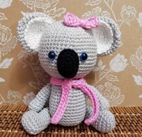 Horgolt koala maci