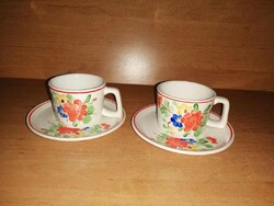 Gránit kávéscsésze aljjal párban (12/K)