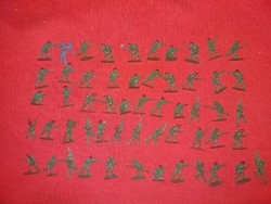 Régi MATCHBOX 1:72 - 1:76 méretű makett , játék , terepasztal katonák , WW II. ANGOLOK EGYBEN
