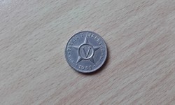 Kuba 5 Centavos 1961  Cu-Ni