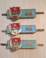 Magyar Néphadsereg 1970-1980  fegyvernemi minősítő jelvénye   3 db egyben