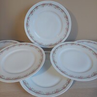 Antik gyűjtői Hüttl Tivadar-Aquincum Porcelán tányér készlet az 1940-es évekből