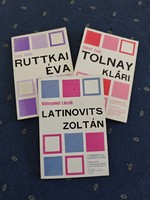Latinovits Zoltán, Ruttkai Éva, Tolnay Klári (Filmbarátok Kiskönyvtára) 3 db egyben