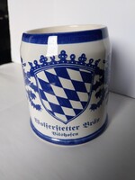 Cserép söröskorsó Wolferstetter Bräu, Vilshofen