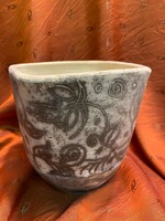 NAKED (MEZTELEN) RAKU, KARCOLT MINTÁS KASPÓ